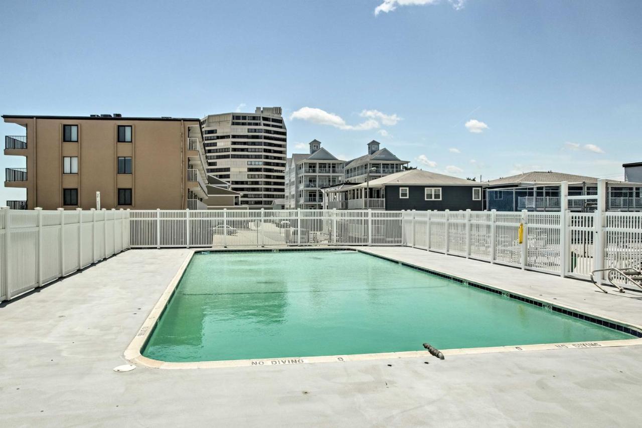 Ocean City Condo With Heated Pool And Beachfront View! Exterior foto